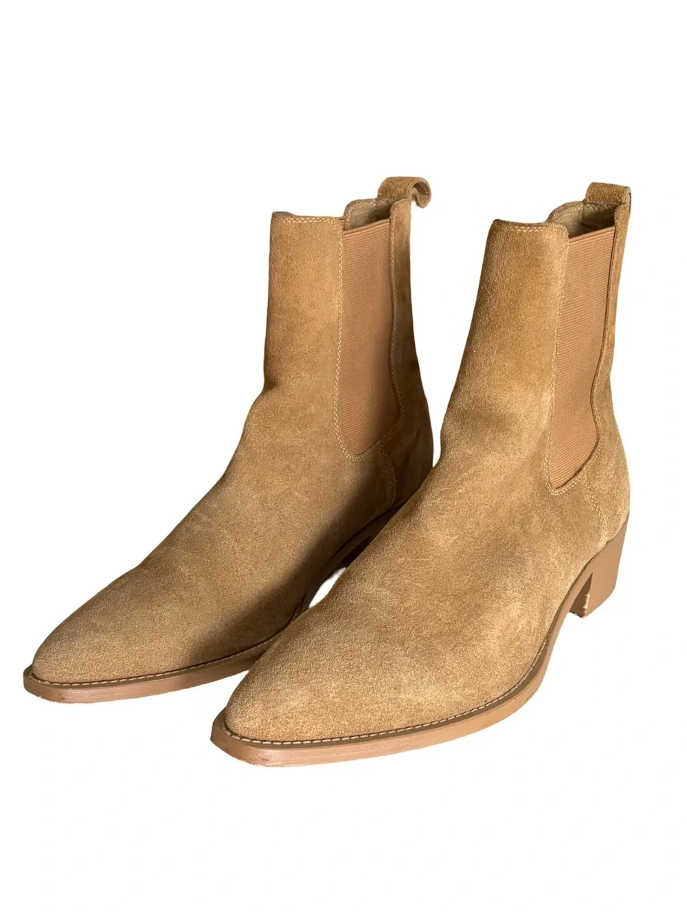 Saint Morta Nomad Pointed Toe Camel Chelsea Boots Men’s Size 11